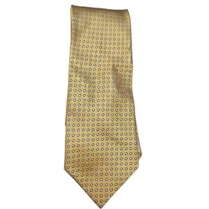 Jos. A. Bank Executive Collection Yellow Silk Polka-Dot Tie